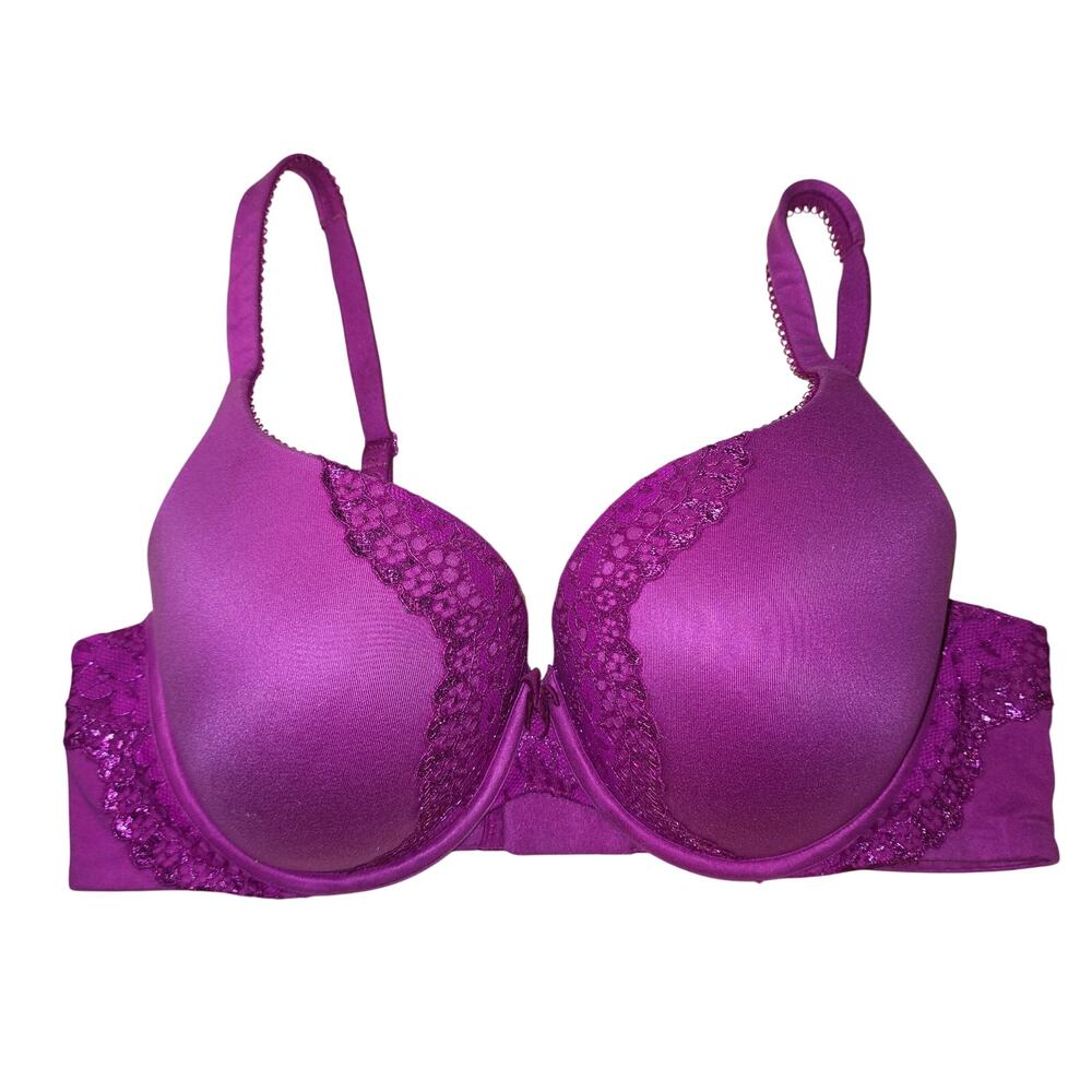 Body by Victoria Hot Pink Victoria's Secret Lace Bra Size 38C